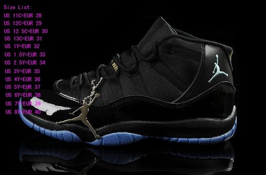 Cheap Retro Air Jordan XI(11) Kids-010 From China For Sale