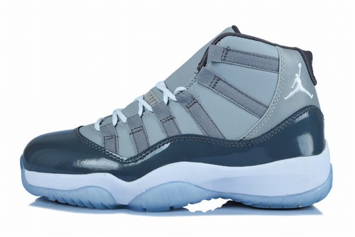Cheap Retro Air Jordan XI(11) Women Cool Grey-010 Online