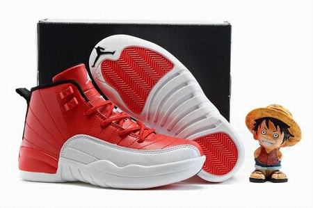 Cheap Retro Air Jordan XII(12) Gym Red Kids-008 From China For Sale