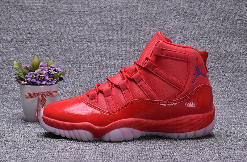 Chris Paul Air Jordan 11 Clippers PE Red Blue Shoes