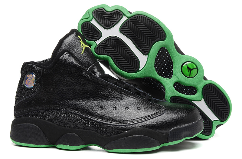 Cheap Wholesale Shoes Air Jordan 13 Retro Black/Dark Green
