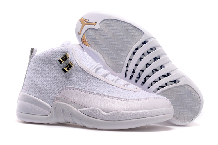 Cheap Wholesale Shoes Air Jordan 12 Future All White