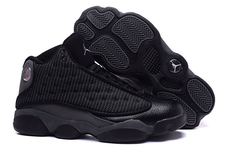 Cheap Wholesale Shoes Air Jordan 13 All Black