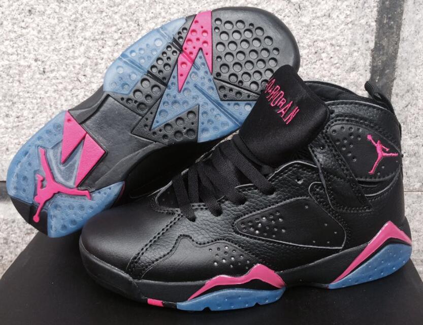 Air Jordan 7 Retro Black/Golden Cheap Wholesale Shoes