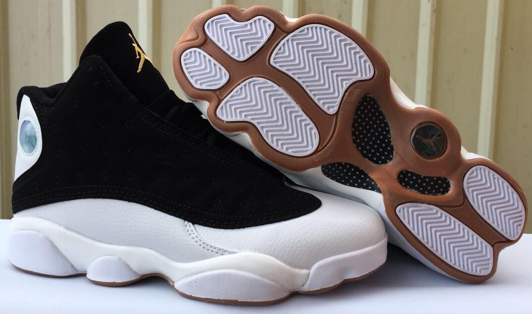 Cheap Wholesale Shoes Air Jordan 13 Black/White