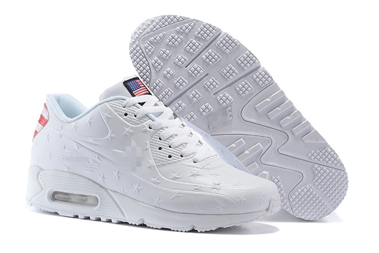 Cheap Wholesale Nike Air Max 90 American Independence Day Limite