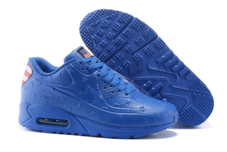 Cheap Wholesale Nike Air Max 90 American Independence Day Limite