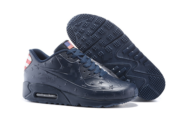 Cheap Wholesale Nike Air Max 90 American Independence Day Limite