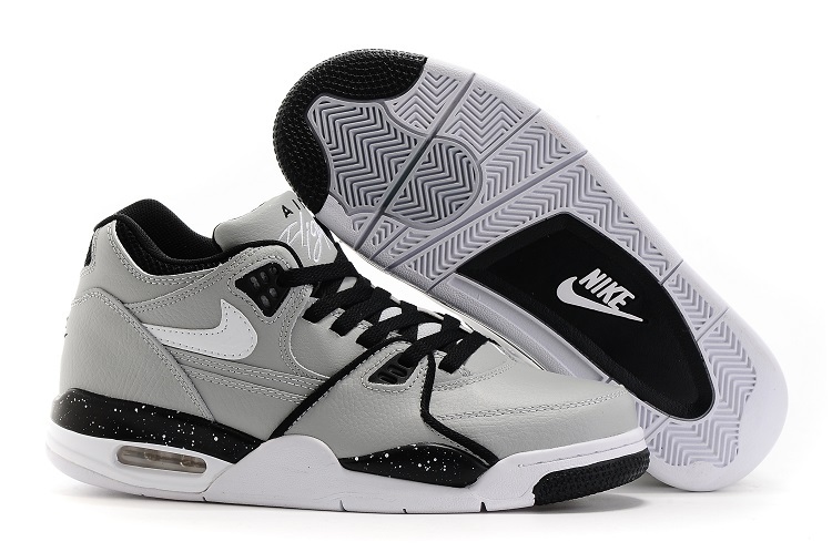 Cheap Air Flight Squad Wolf Grey Shoes Men