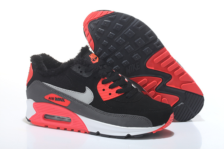 Wholesale Cheap Nike Air Max 90 Shoes Velvet Lining