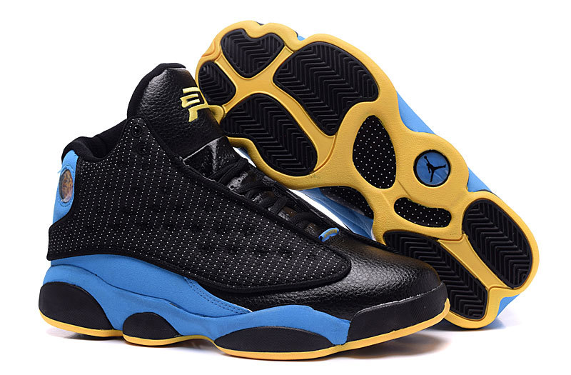 China Air Jordan 13 Chris Paul Black/Purple/Yellow
