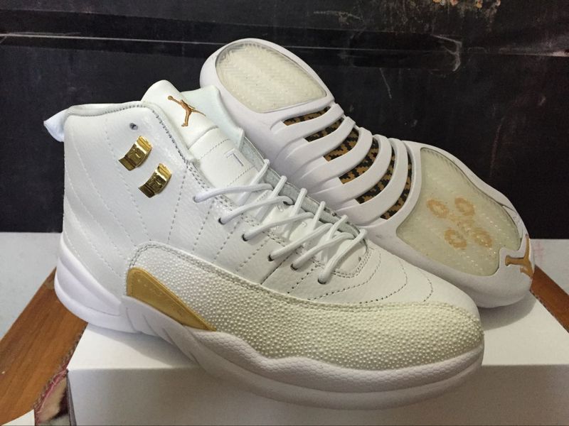 Newest White Air Jordan 12 OVO Shoes Retro Men Cheap