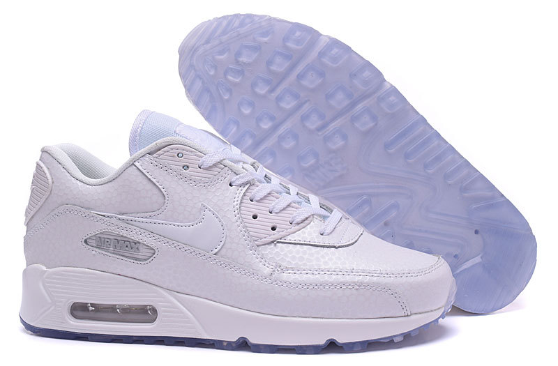 Wholesale Nike Air Max 90 Shoes Men Cheap White Pearl