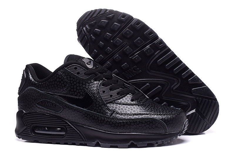 China Replica Nike Air Max 90 Shoes Black Pearl