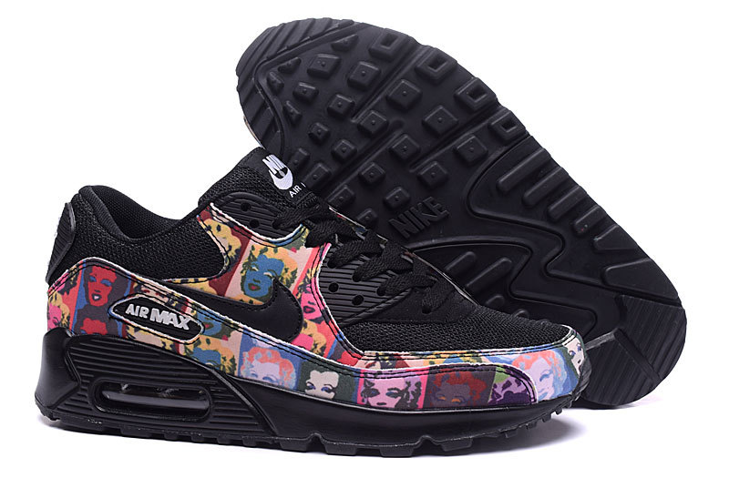 China Replica Nike Air Max 90 Shoes Black Monroe