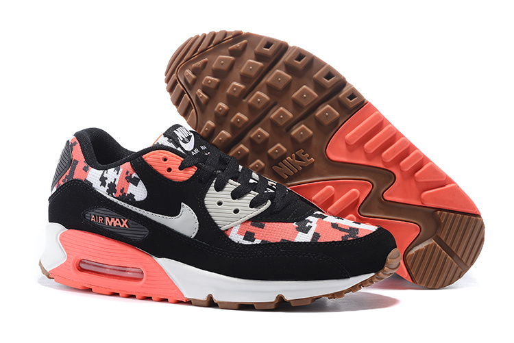 China Replica Nike Air Max 90 Shoes Black/White/Red