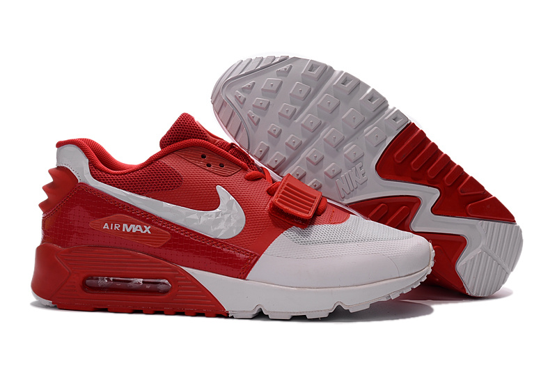 China Nike Air Max 90 West Shoes Men Wholesale White/Red