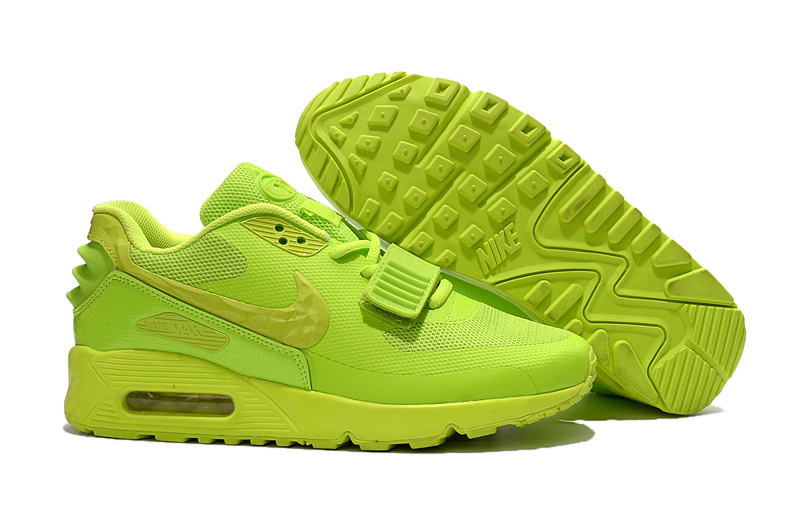 China Nike Air Max 90 West Shoes Men Wholesale Fluorescence Gree