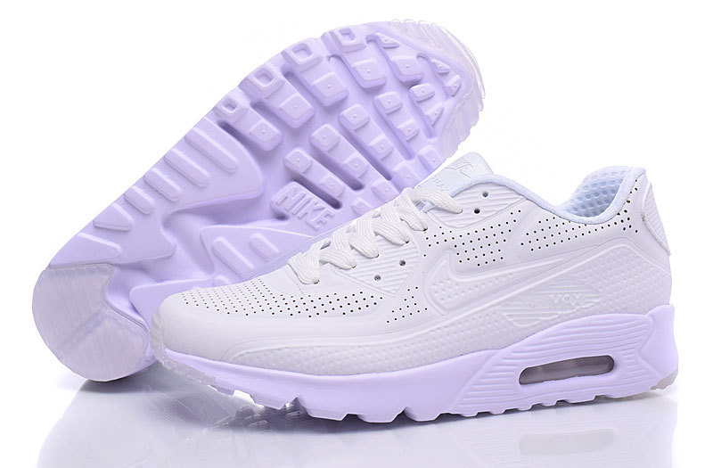 Official Edition Nike Air Max 90 ULTRA MOIRE White/Light Lavende