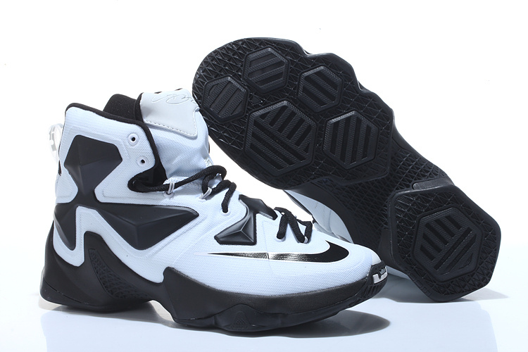 Cheap Nike LeBron James 13 Panda Black/White Shoes Men
