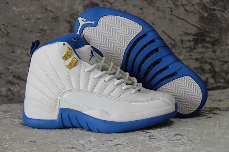 Cheap Air Jordan 12 French Blue Shoes Retro Women