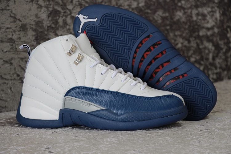 Cheap Air Jordan 12 French Blue Shoes Retro Women