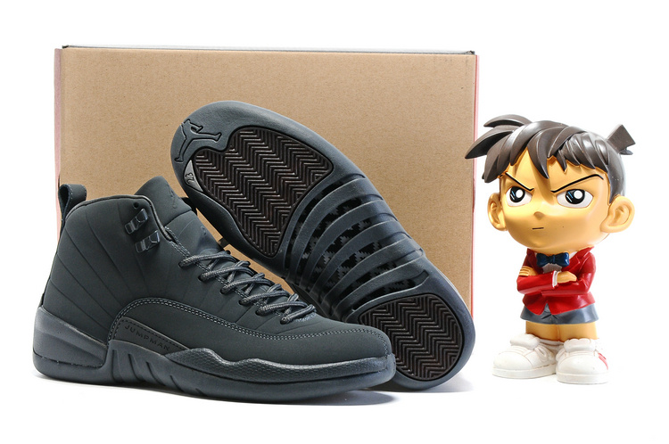 Cheap Wholesale Air Jordan 12 Retro Men Ash Grey