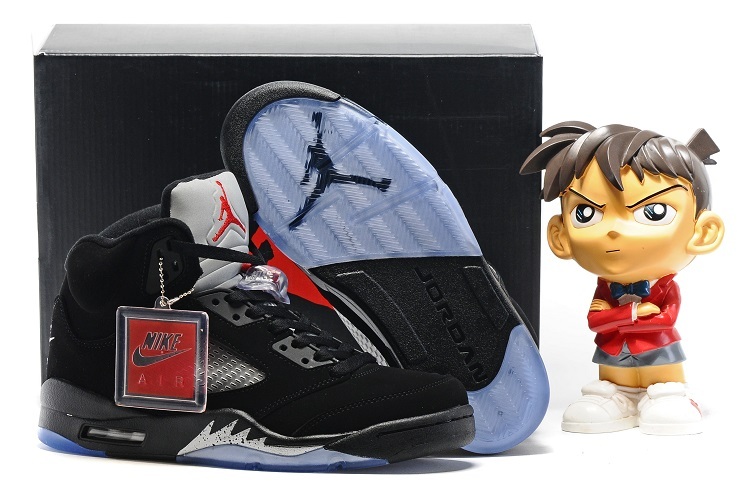 Wholesale Air Jordan 5 OG Black Metallic
