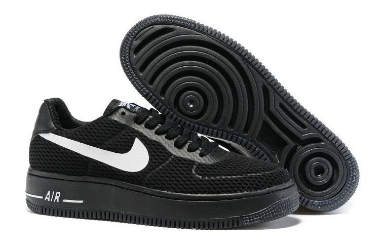 Cheap Air Force 1 Low Upstep BR Women Black/White