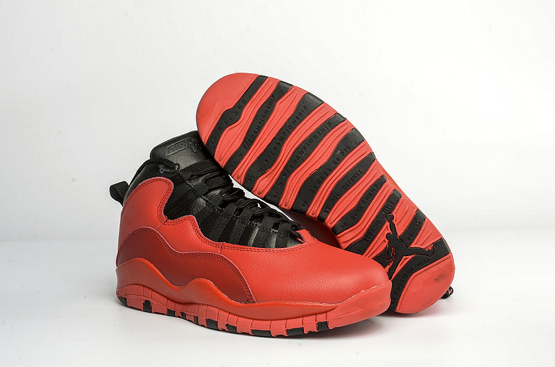 Cheap Air Jordan 10 Retro Men Red/Black Newest