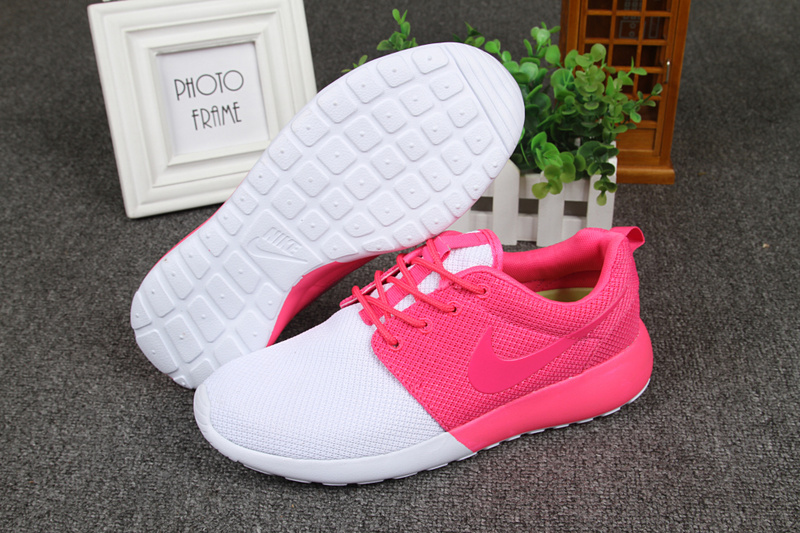 Wholesale Cheap Nike Roshe Women White/Pink