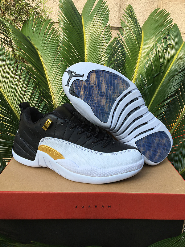 Cheap Wholesale Air Jordan 12 Shoes Retro Black/White