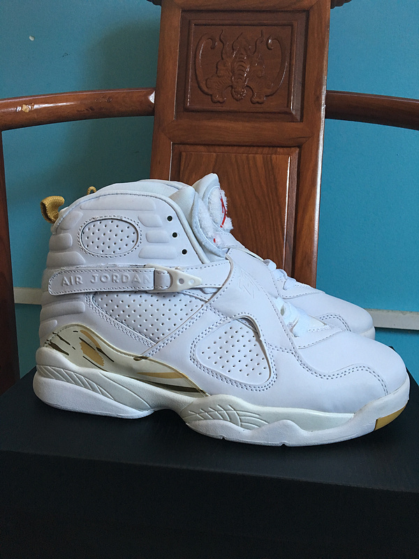 Newest Air Jordan 8 Shoes Retro White Cheap