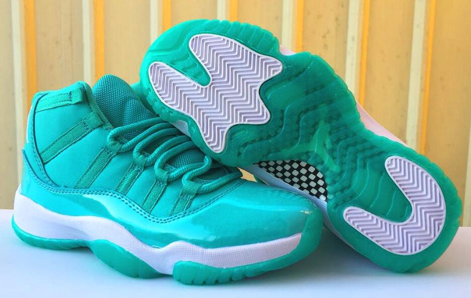 Cheap Air Jordan 11 Shoes Retro Fluorescence Green