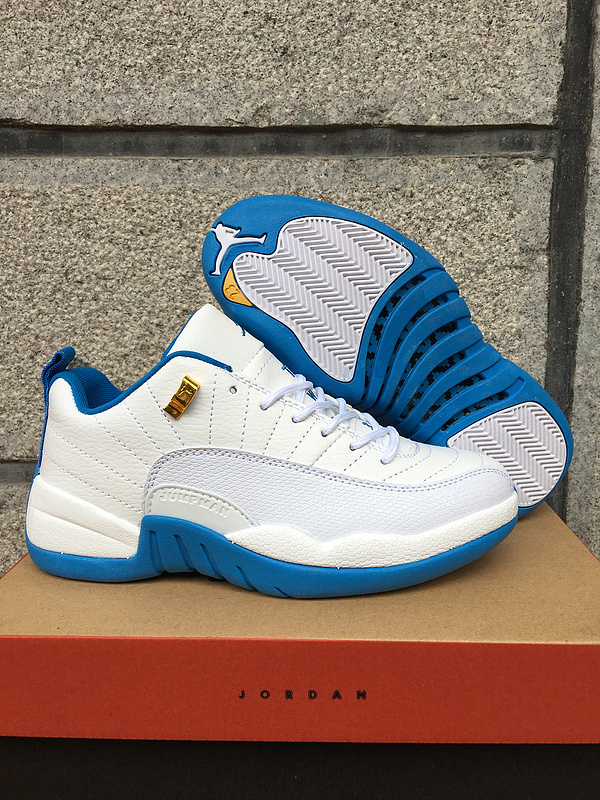 Cheap Air Jordan 12 Retro Women University Blue