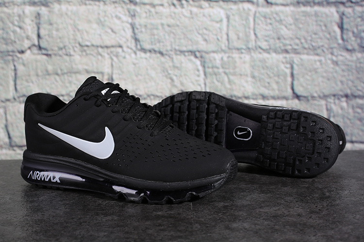Cheap Wholesale Nike Air Max 2017 Leather Shoes Men