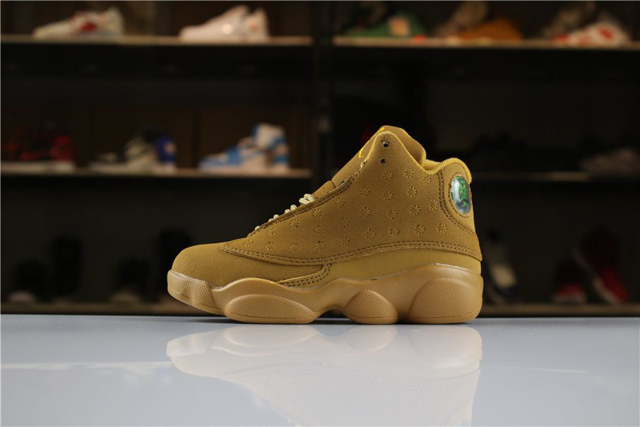 Kid's Air Jordan 13 Wheat Golden Harvest/Elemental Gold For Sale
