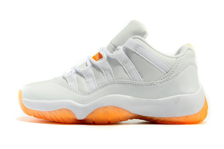 Men's Air Jordan 11 Retro Low Citrus White/White-Citrus 580521-139