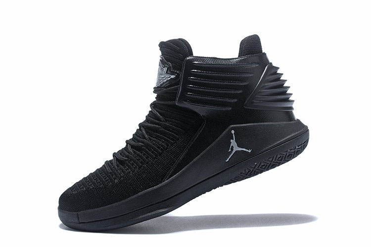 New Air Jordan 32 All Black Men's Basketball Shoes