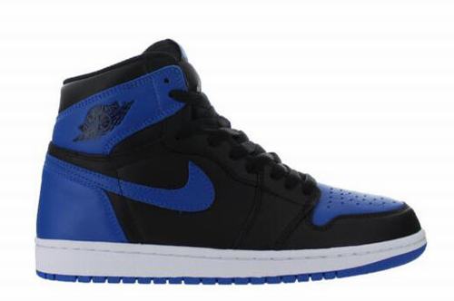 New Air Jordan 1(1) Black Royal Blue-104 Shoes Online
