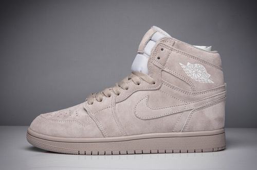 New Air Jordan 1 High BG RED SUEDE-105 Shoes Online