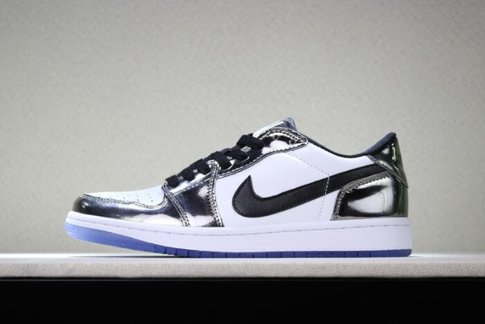 New Air Jordan 1 Low Pass The Torch Chrome/White-Turbo Green-Black For Sale