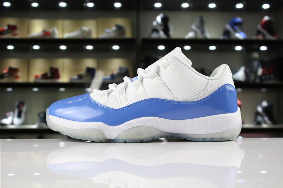 New Air Jordan 11 Low Columbia White/University Blue 528895-106