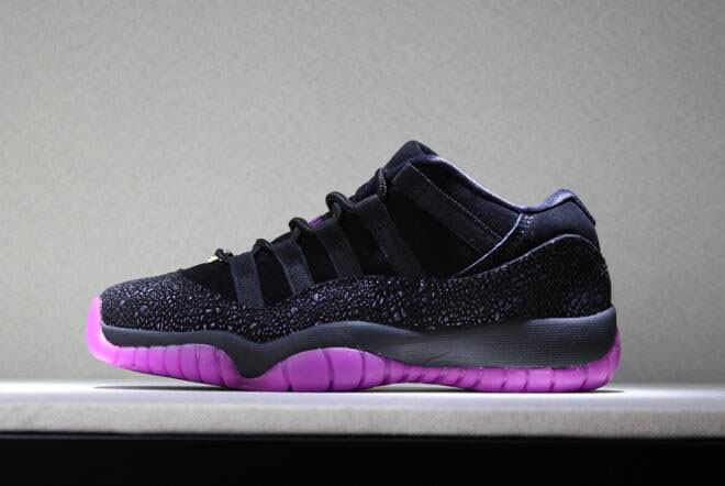 2020 Air Jordan 11 Low Think 1 Black/Fuchsia Blast AR5149-005