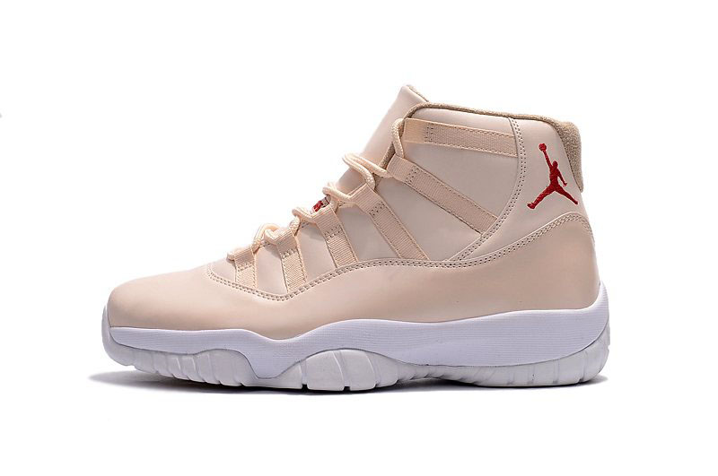 New Air Jordan 11 Maroon Light Pink/White Basketball Shoes