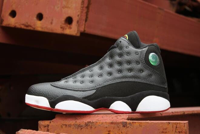 New Air Jordan 13 Playoffs Black/True Red-White 414571-004