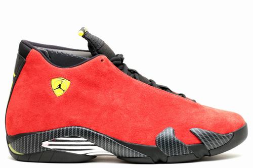 New Air Jordan 14 Retro FERRARI-027 Basketball Shoes Online