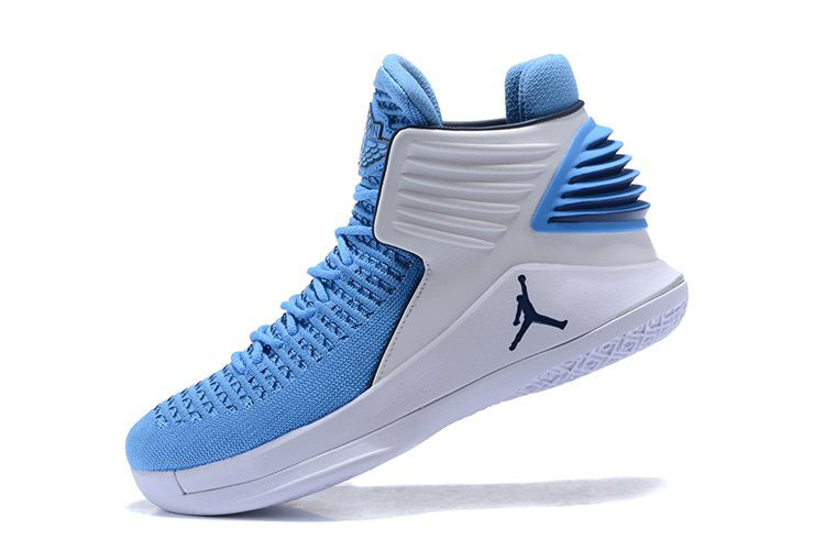 New Air Jordan 32 UNC Tar Heels PE Men's Basketball Shoes