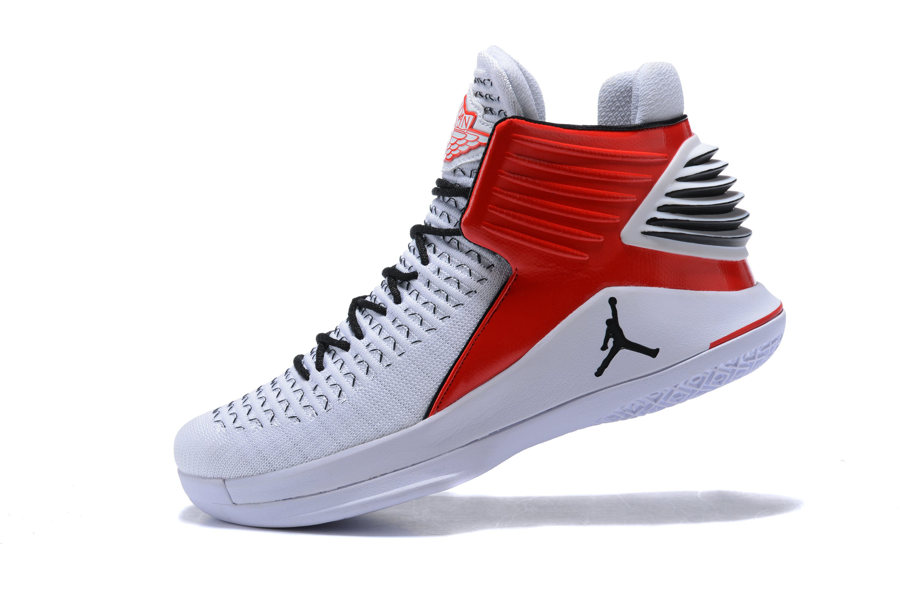New Air Jordan 32 White Red Black Men's Basketball Shoes For Sale