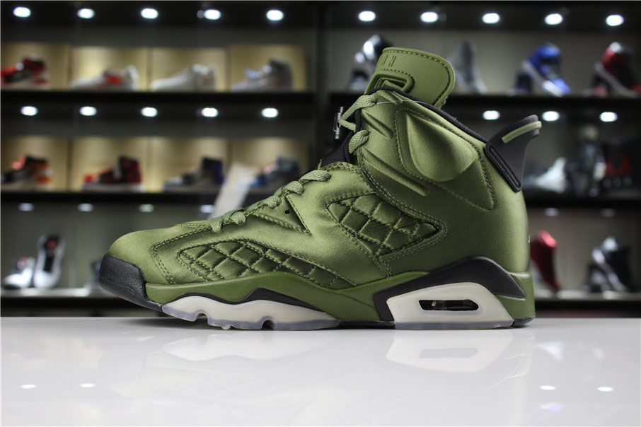 Cheap Air Jordan 6 Pinnacle Saturday Night Live Palm Green/Palm Green-Black